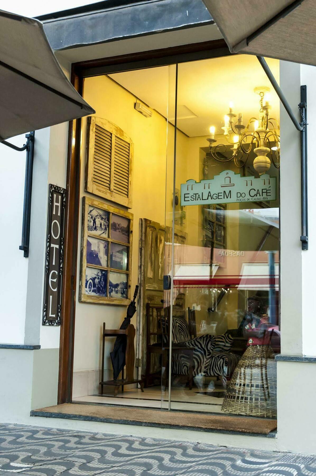 Estalagem Do Cafe Hotell Poços de Caldas Exteriör bild